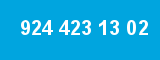 924 423 13 02